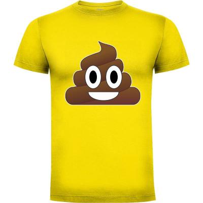 Camiseta caca del whatsapp - Camisetas Divertidas