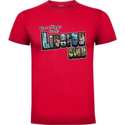 Camiseta greetings from Liberty City - Camisetas Videojuegos