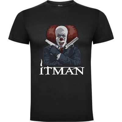 Camiseta ItMan (por Andres M Valle) - Camisetas Videojuegos