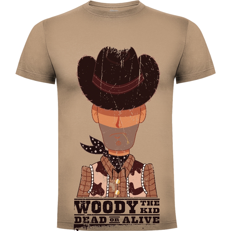 Camiseta Woody the kid (por Loku)