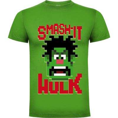 Camiseta Rompe Hulk - Camisetas Comics