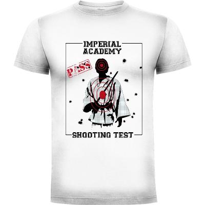 Camiseta Shooting Test Pass - Camisetas Frikis