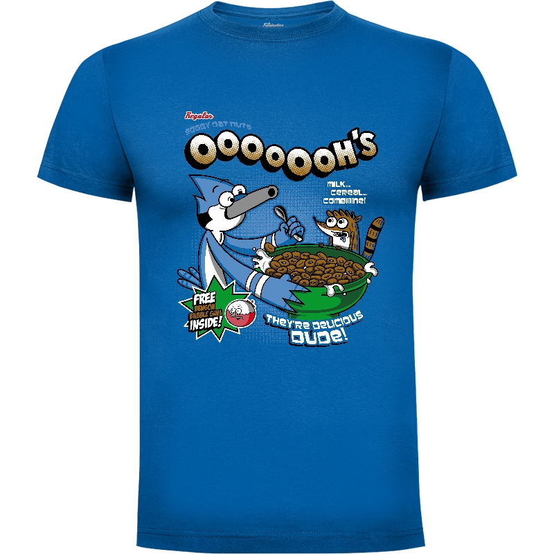 Camiseta Regular OOOOOOH's Cereals (por Olipop)