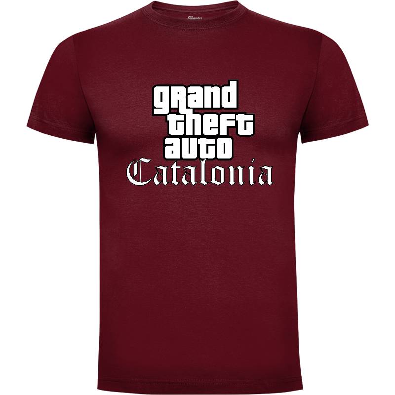 Camiseta grand theft auto catalonia