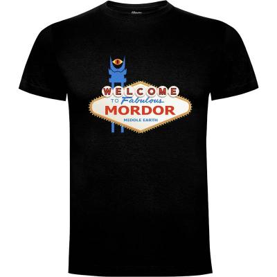 Camiseta welcome to mordor (por Karlangas) - Camisetas Cine