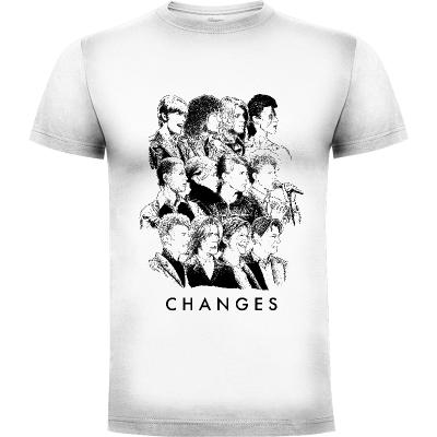 Camiseta Bowie Changes (por Jalop) - Camisetas Musica