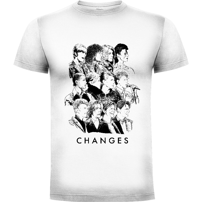 Camiseta Bowie Changes (por Jalop)