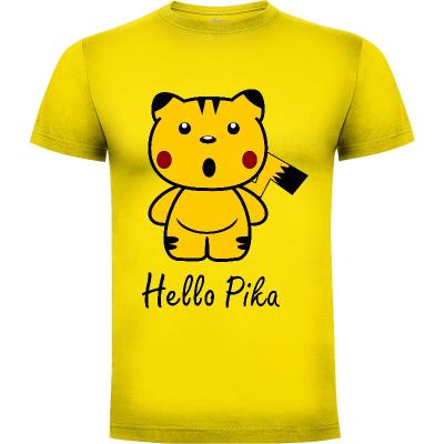Camiseta Hello Pika - Camisetas Videojuegos