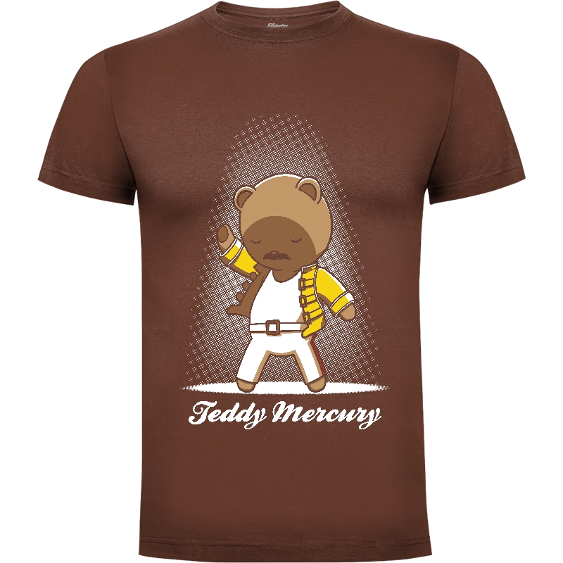 Camiseta Teddy Mercury (por Fuacka)