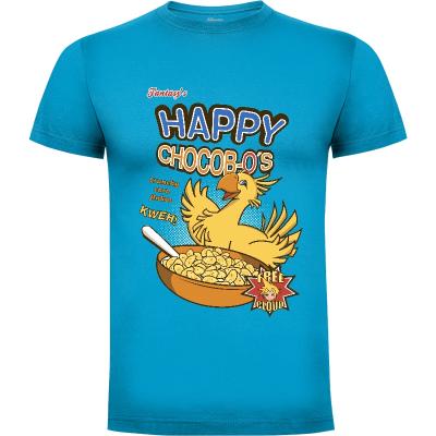 Camiseta Happy Chocob-os (por David Blackbear) - Camisetas Videojuegos
