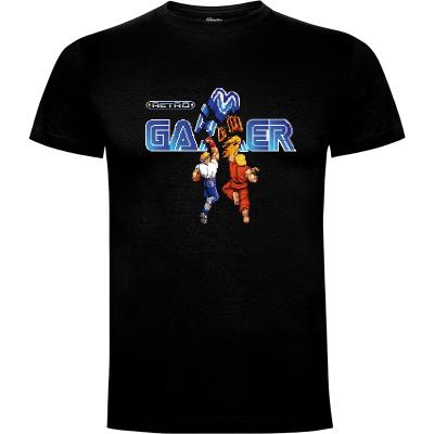 Camiseta Retro Gamer (por Samiel) - Camisetas Videojuegos
