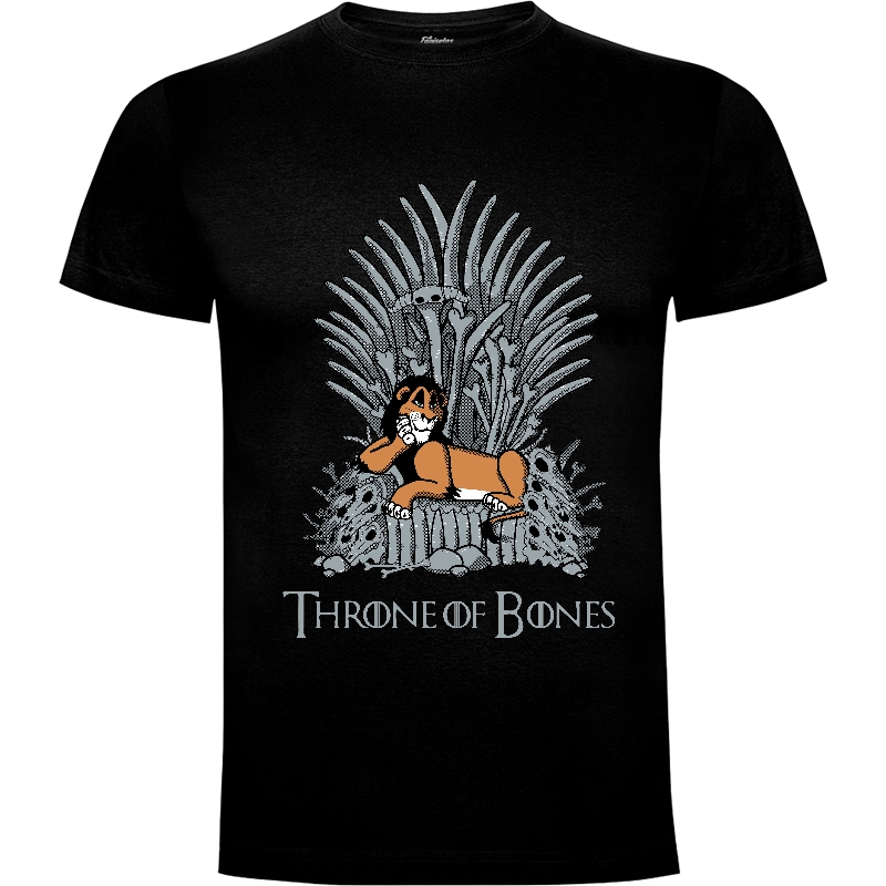 Camiseta Throne of Bones (por David Blackbear)