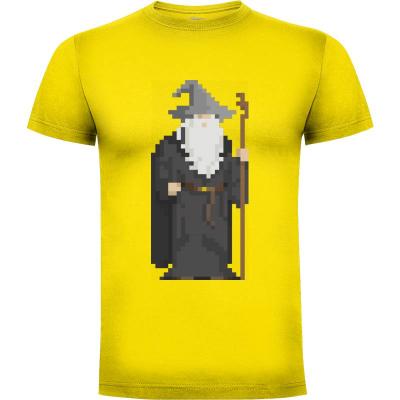 Camiseta Gandalf Pixel Hero (por Demonigote) - Camisetas Demonigote