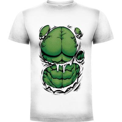 Camiseta Músculos Hulk - Camisetas Fuacka