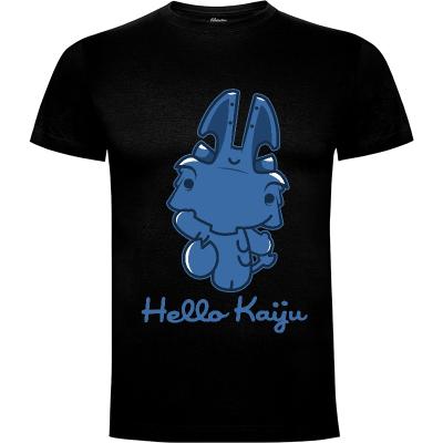 Camiseta Hello Kaiju - Camisetas Demonigote