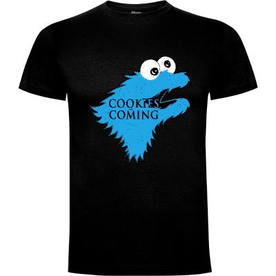 Camiseta Cookies are coming - Camisetas Series TV