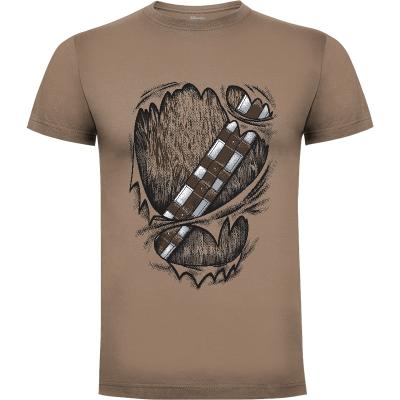 Camiseta Pelo de Chewie - Camisetas Cine