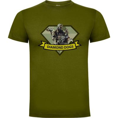 Camiseta Metal Gear Solid 5 - Diamond Dogs - Camisetas Gualda Trazos