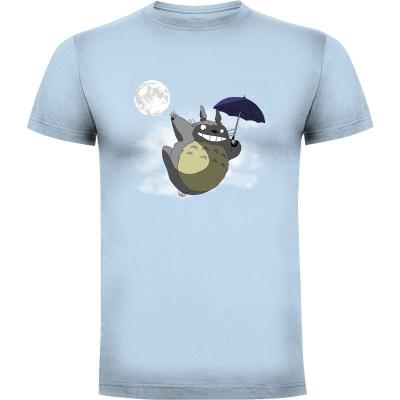 Camiseta Bajo la luna - Camisetas Anime - Manga