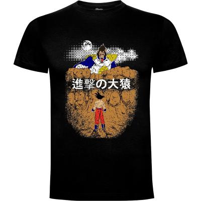 Camiseta Attack on Oozaru - Camisetas Anime - Manga
