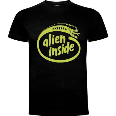 Camiseta Alien Inside - Camisetas Cine