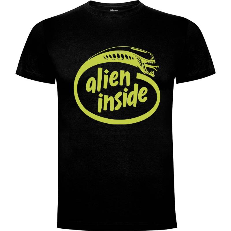 Camiseta Alien Inside