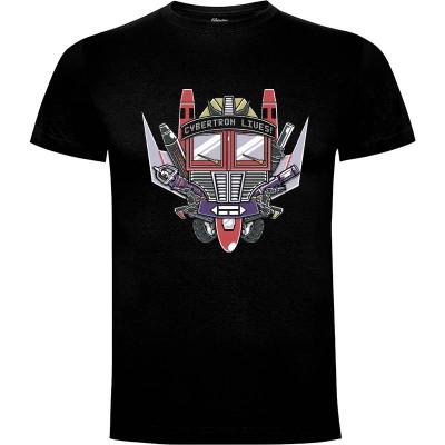 Camiseta Cybertron Lives - Camisetas Dibujos Animados