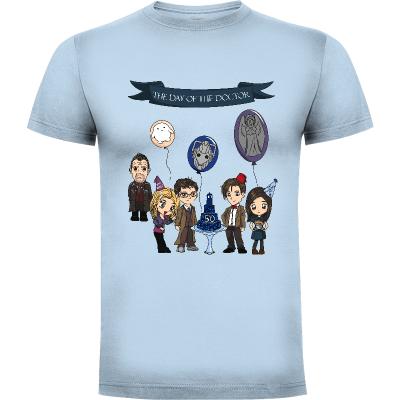Camiseta El día del Doctor (por Almudena Bastida) - Camisetas Series TV