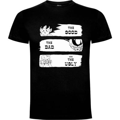 Camiseta The Good vs the Bad and the Ugly - Camisetas Anime - Manga