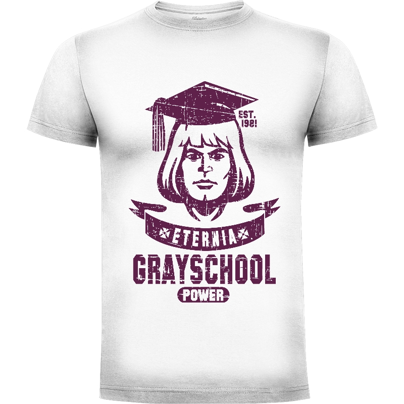 Camiseta He-Man Grayschool