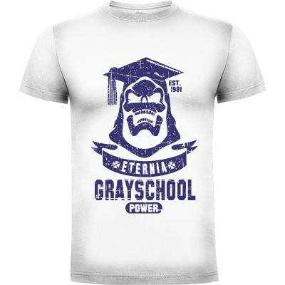 Camiseta Skeletor Grayschool - Camisetas Dibujos Animados