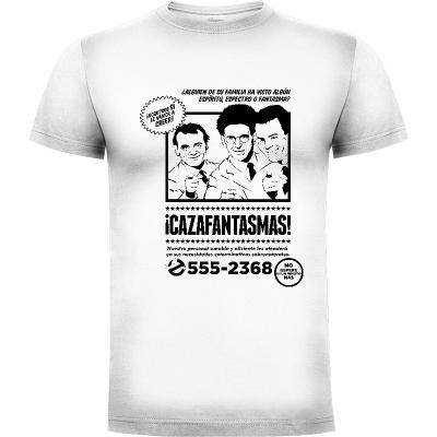 Camiseta Cazafantasmas (por Mos Eisly) - Camisetas De Los 80s