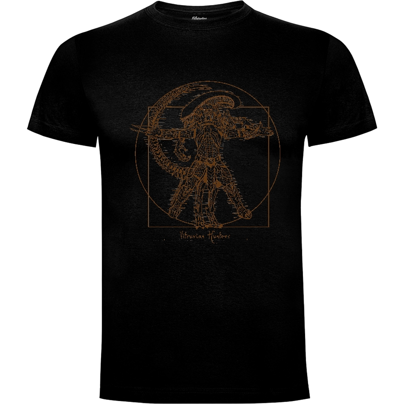 Camiseta Vitruvian Hunters Negative