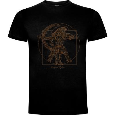Camiseta Vitruvian Hunters Negative - Camisetas Samiel