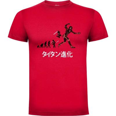 Camiseta Titan Evolution - Camisetas Anime - Manga