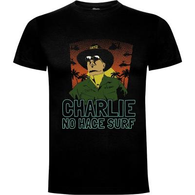 Camiseta Charlie no hace surf - Camisetas Cine