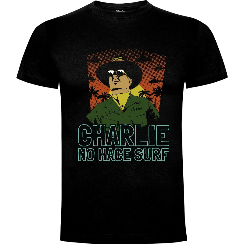 Camiseta Charlie no hace surf