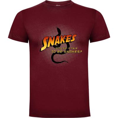 Camiseta Serpientes - Camisetas Demonigote