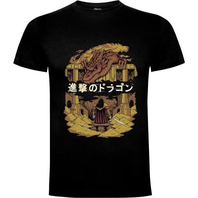 Camiseta Attack on Dragon - Camisetas Andriu