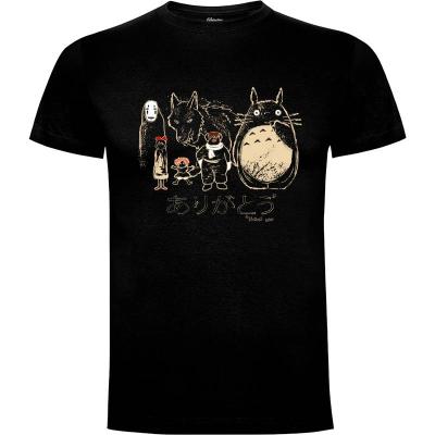 Camiseta Tribute to Miyazaki - Camisetas Top Ventas