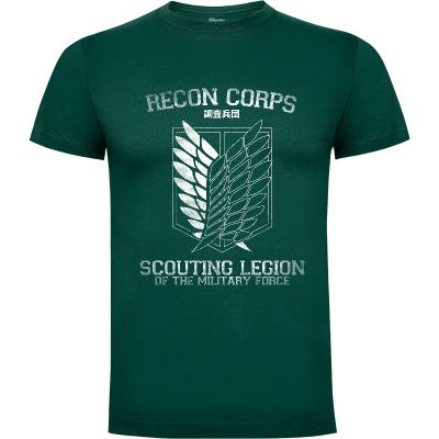 Camiseta Recon Corps - Camisetas Otaku