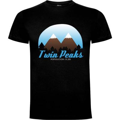 Camiseta Twin Peaks - Camisetas Series TV