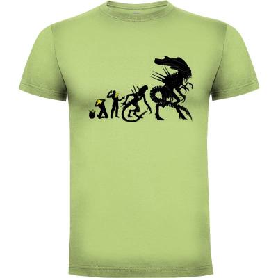 Camiseta Alien Evolution - Camisetas Cine