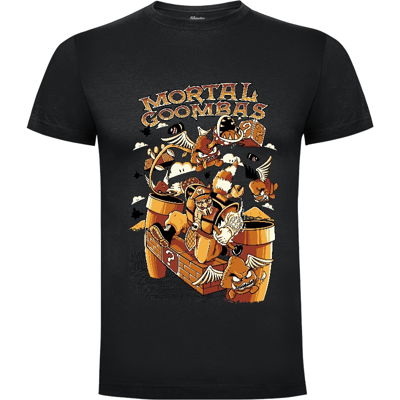 Camiseta Mortal Goombas (por Fernando Sala Soler)