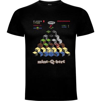 Camiseta Mine Qbert - Camisetas Olipop