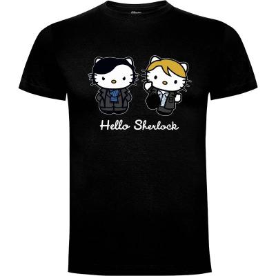 Camiseta Hello Sherlock & Watson - Camisetas Olipop