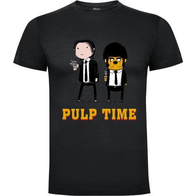 Camiseta Pulp Time - Camisetas Cine