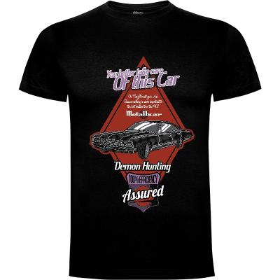 Camiseta Anuncio Demon Hunting Car - Camisetas Series TV