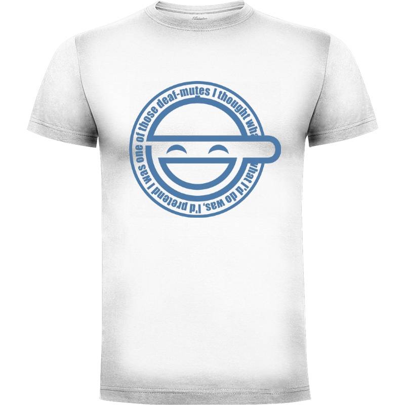Camiseta Ghost in the Shell - Hombre Sonriente