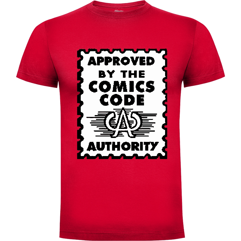 Camiseta Approved by the comics code (por dutyfreak)
